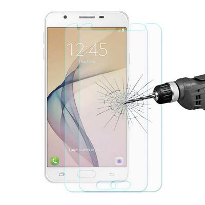 2 Pieces Enkay Hat-Prince 2.5D Round Edge 9H Hardness Ultimate Scratch Tempered Glass Screen Protector for Samsung Galaxy J7 (2017)