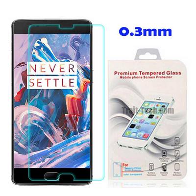 0.3mm Premium Tempered Glass Screen Protectors for Oneplus 3