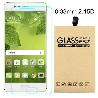 2.15D 0.33mm 9H Arc Edge Explosion-Proof Transparent Tempered Glass Screen Protector for Huawei P10 PLUS