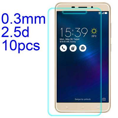 10Pcs 0.3mm 2.5D AGC Material Tempered Glass with Toyo Glue Electroplating Fingerprint Coating Screen Protector for Asus Zenfone 3 Laser (ZC551KL)