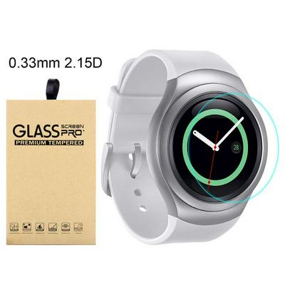0.33mm 2.15D Anti-Crack Series 9H ARC Tempered Glass Screen Protector Film for Samsung Gear S2 Smartwatch