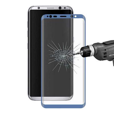 Enkay Hat-Prince 0.26mm 9H 3D Full Screen Colorful Tempered Glass Screen Protector for Samsung Galaxy S8 / G9500 - Blue