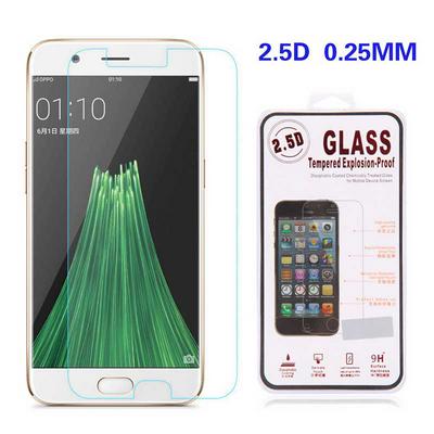 2.5D 0.25mm 2.5D ARC Tempered Glass Screen Protector Film for OPPO R11 Plus 