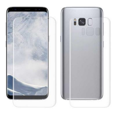 Enkay Hat-Prince Round Edge HD Anti-Scratch Front and Back Full Screen Protector Soft Film for Samsung Galaxy S8 / G9500 - Transparent