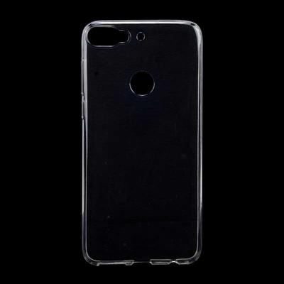 Anti-Scratch Anti-Drop Soft TPU Back Cover Protective Case for HTC Desire 12 Plus - Transparent