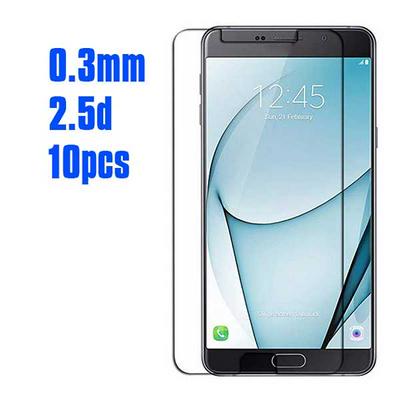 No Package 10Pcs 2.5D 0.3mm Premium Tempered Glass Screen Protector for Samsung Galaxy A9