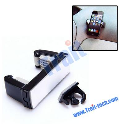 Mini Size Portable Car Air Vent Universal Wall Phone Mount Holder for Mobile Phone MP4 PDA GPS etc