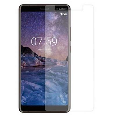 Anti Scratch Transparent Tempered Glass Screen Protector Film for Nokia 7 Plus