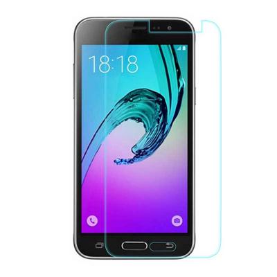 High Definition Crystal 9H Hardness Anti Shock Transparent Tempered Glass Screen Protector Film for Samsung Galaxy J3 Pro