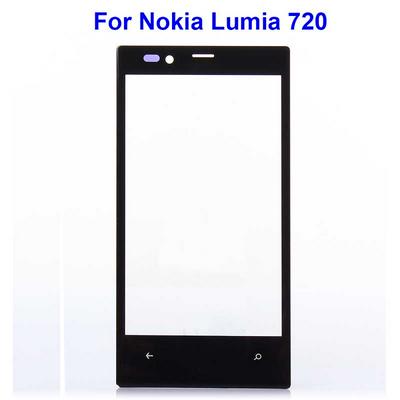 Front Glass Lens Repair Part for for Nokia Lumia 720 - Black