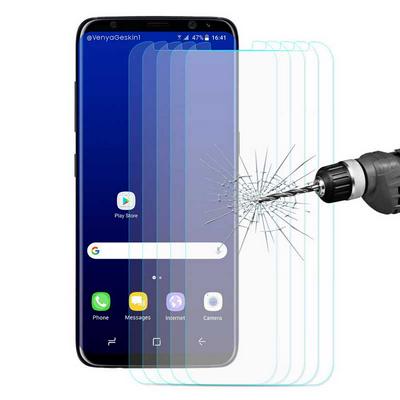 Enkay Hat-Prince 5Pcs 0.26mm 9H 2.5D Arc Edge Tempered Glass Protective Film for Samsung Galaxy S8 / G9500