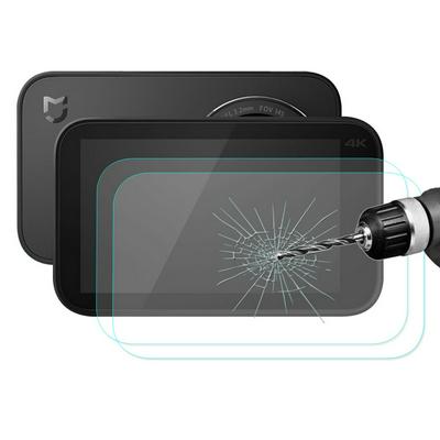 2Pcs * Enkay Hat-Prince 0.26mm 9H 2.5D ARC Anti-scracth Explosion-proof Premium Tempered Glass Screen Protector Film for Xiaomi Mijia Mini Action Sport Camera 
