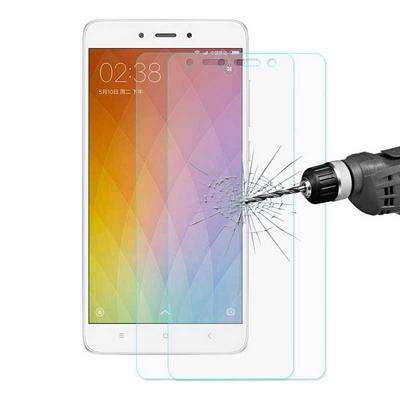 2 Pieces Enkay Hat-Prince 2.5D Round Edge 9H Hardness Ultimate Scratch Tempered Glass Screen Protector for Xiaomi Redmi Note 4