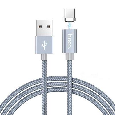 HOCO U40A 1M Detachable Magnetic Head USB Type-C Cable Fast Charging Data Transfer Cable 