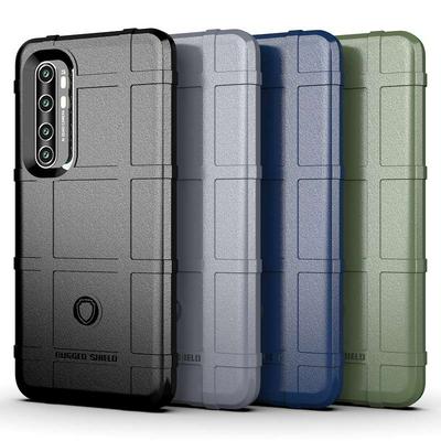 For Xiaomi Mi Note 10 Lite Shield Protective Series Military-grade Anti-fall Shockproof Soft TPU Back Cover Case