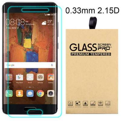 2.15D 0.33mm 9H Arc Edge Explosion-Proof Transparent Tempered Glass Screen Protector for Huawei Mate 9 Pro 