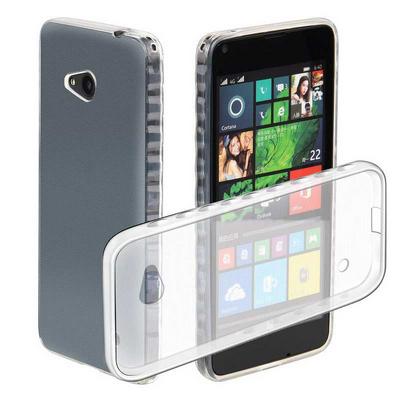 Anti Slide Ultra Thin Transparent Soft TPU Back Cover Case for Microsoft Lumia 640 - Transparent