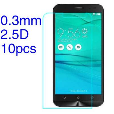 10Pcs 0.3mm 2.5D Tempered Glass Screen Protector Film for Asus Zenfone Go ZB552KL