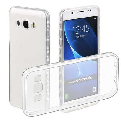 Anti Slide Ultra Thin Transparent Soft TPU Back Cover Case for Samsung Galaxy J5 (2016) / J510 - Transparent