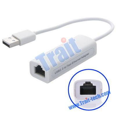 LAN, USB Transfer Card, Real Card USB 2.0 to Fast Ethernet Adapter AX88772A Chip