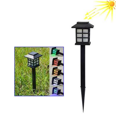 Solar Power LED Yard Lawn Light Party Path Outdoor Spotlight Garden Lamp - Seven Color