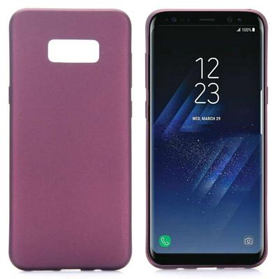 X-level Guardian Series Frosted TPU Back Cover Phone Case for Samsung Galaxy S8 / G9500 - Wine Red