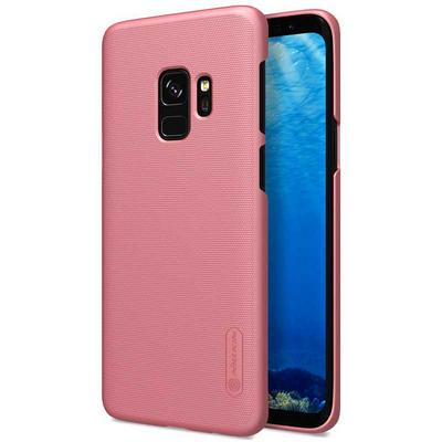 Nillkin Super Frosted Shield Series Salient Point Design Hard PC Back Cover Protective Case for Samsung Galaxy S9 - Rose Gold