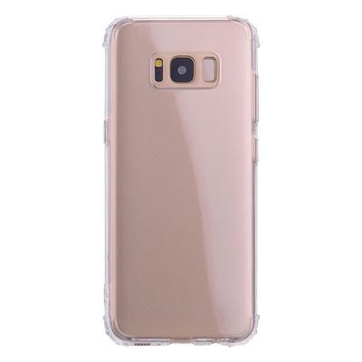 Anti-Drop Anti-Scratch Transparent Soft TPU Back Cover Protective Case for Samsung Galaxy S8 / G9500 - White