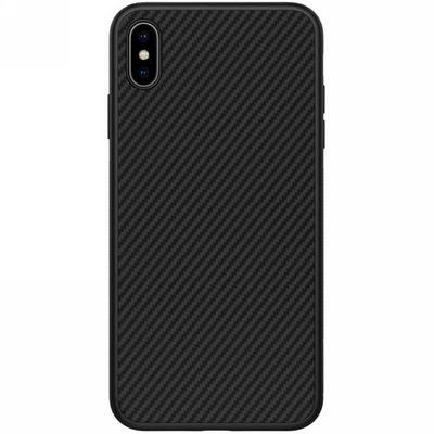 Nillkin Metal Synthetic Fibre Shield TPU Back Cover Case for iPhone Xs Max 6.5 
