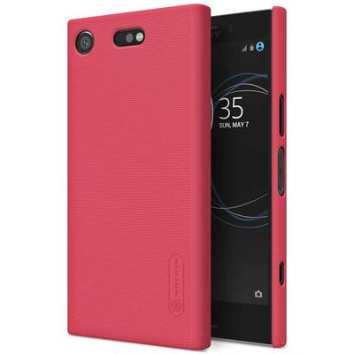 Nillkin Frosted Shell Series PC Back Cover Phone Case for Sony Xperia XZ1 Compact - Red
