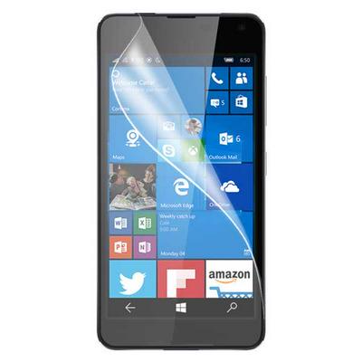 No Package Transparent PET Screen Protector for Microsoft Lumia 650