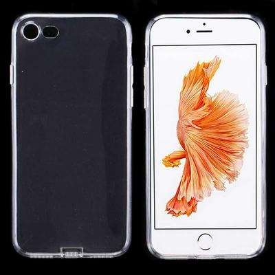 Ultra Thin 0.3mm Dual Hole Transparent Soft TPU Back Cover Case for iPhone 7