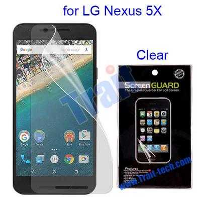 Ultrathin Clear Surface Anti-Scratch Fingerprint Free Screen Protector For LG Nexus 5X