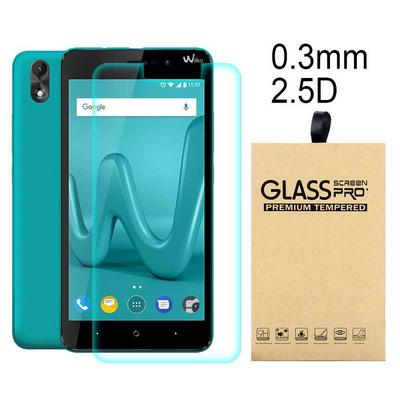2.5D 0.3mm 9H ARC Surface Premium Tempered Glass Screen Protector Film for Wiko Jerry 4 Plus