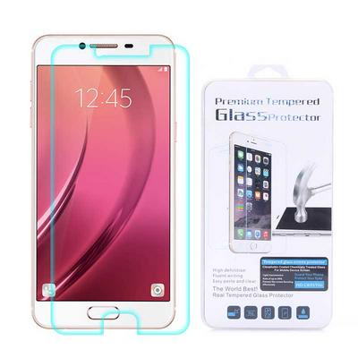 High Definition Premium Tempered Glass Screen Protector for Samsung Galaxy C5 - Transparent