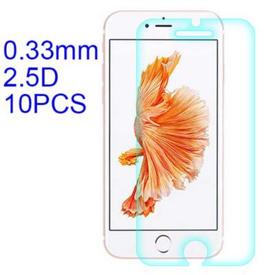 10Pcs 0.33mm 2.5D ARC Ultratiin Lobo Material Tempered Glass with Korean Glue Screen Protector for iPhone 7 Plus  