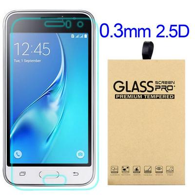 HD Anti-crack Series 0.3mm 2.5D 9H Tempered Glass Screen Protector Protective Film for Samsung Galaxy J1 J120 (2016)