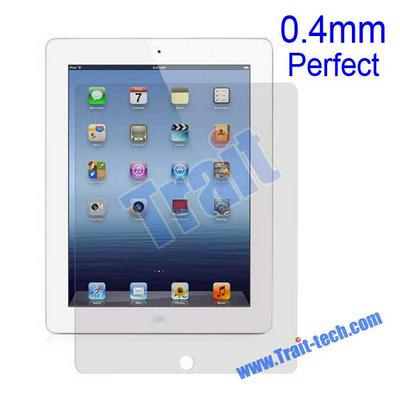 0.4mm Perfect Tempered Glass Screen Protector Film for iPad 4 The New iPad iPad 2