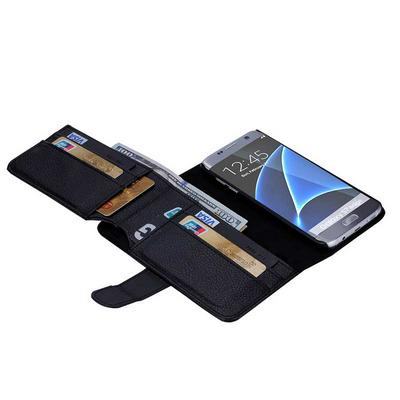 Multiple Card Slots Wallet Style Magnetic PU Leather Case for Samsung Galaxy S7 Edge G935