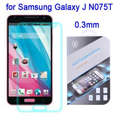 0.3mm Tempered Glass Screen Protector Guard Film Arc Edges for Samsung Galaxy J(SGH-N075T)