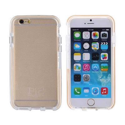 Ultrathin Translucent Mesh Shockproof Antiscratch Soft TPU Back Cover Case for iPhone 6 6S 