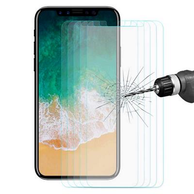 Enkay Hat-Prince 5Pcs 0.26mm 9H 2.5D Arc Edge Tempered Glass Protective Film for iPhone X