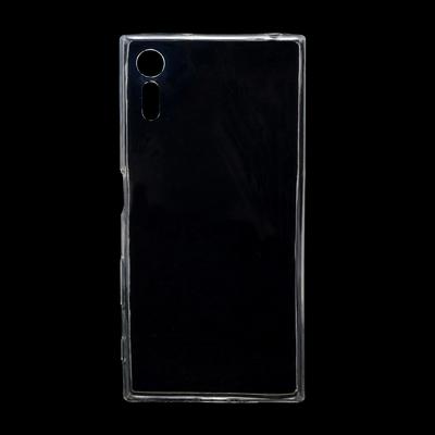 Waterproof Pattern Ultra Thin Anti-Drop Soft TPU Back Cover Protective Case for Sony Xperia XZ F8332 - Transparent 