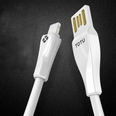 TOTU Bla-027 1.2M USB Cable 2.4A Fast Charging Data Cable for iPhone X 6 6S Plus 5 5S SE iPad Air Mini Mobile Phone Cable