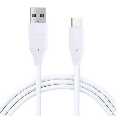 1M Original LG USB Data Charger Cable for Type-C Interface Mobile Devices - White