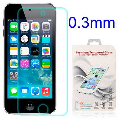0.3mm 2.5D 9H Tempered Glass Screen Protector Protective Film for iPod Touch 5