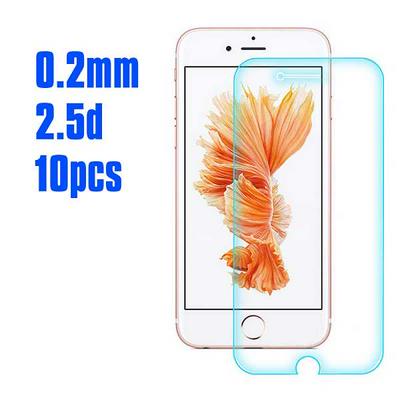 No Package 10Pcs 2.5D 0.2mm Premium Tempered Glass Screen Protector for iPhone 6 Plus / 6S Plus
