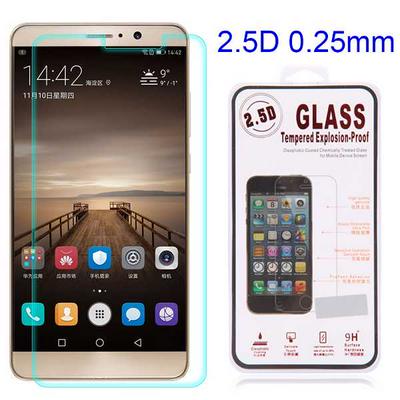 2.5D 0.25mm 9H Explosion-Proof Transparent Tempered Glass Screen Protector for Huawei Mate 9