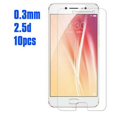 No Package 10Pcs 2.5D 0.3mm Premium Tempered Glass Screen Protector for VIVO X7 Plus  