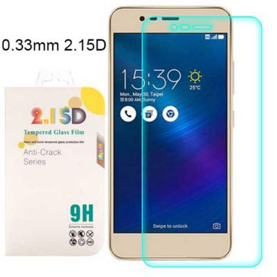 10Pcs 0.3mm 2.5D AGC Material Tempered Glass with Toyo Glue Electroplating Fingerprint Coating Screen Protector for Asus Zenfone Max ZC550KL